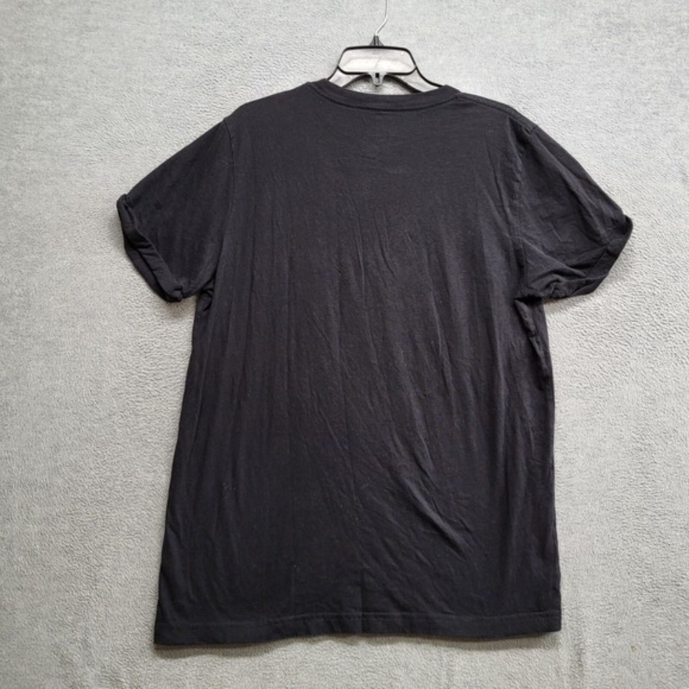 Quincy Women Shirt XL Black I Love Graphic Big Cow Casual Cotton Short - Picture 5 of 8